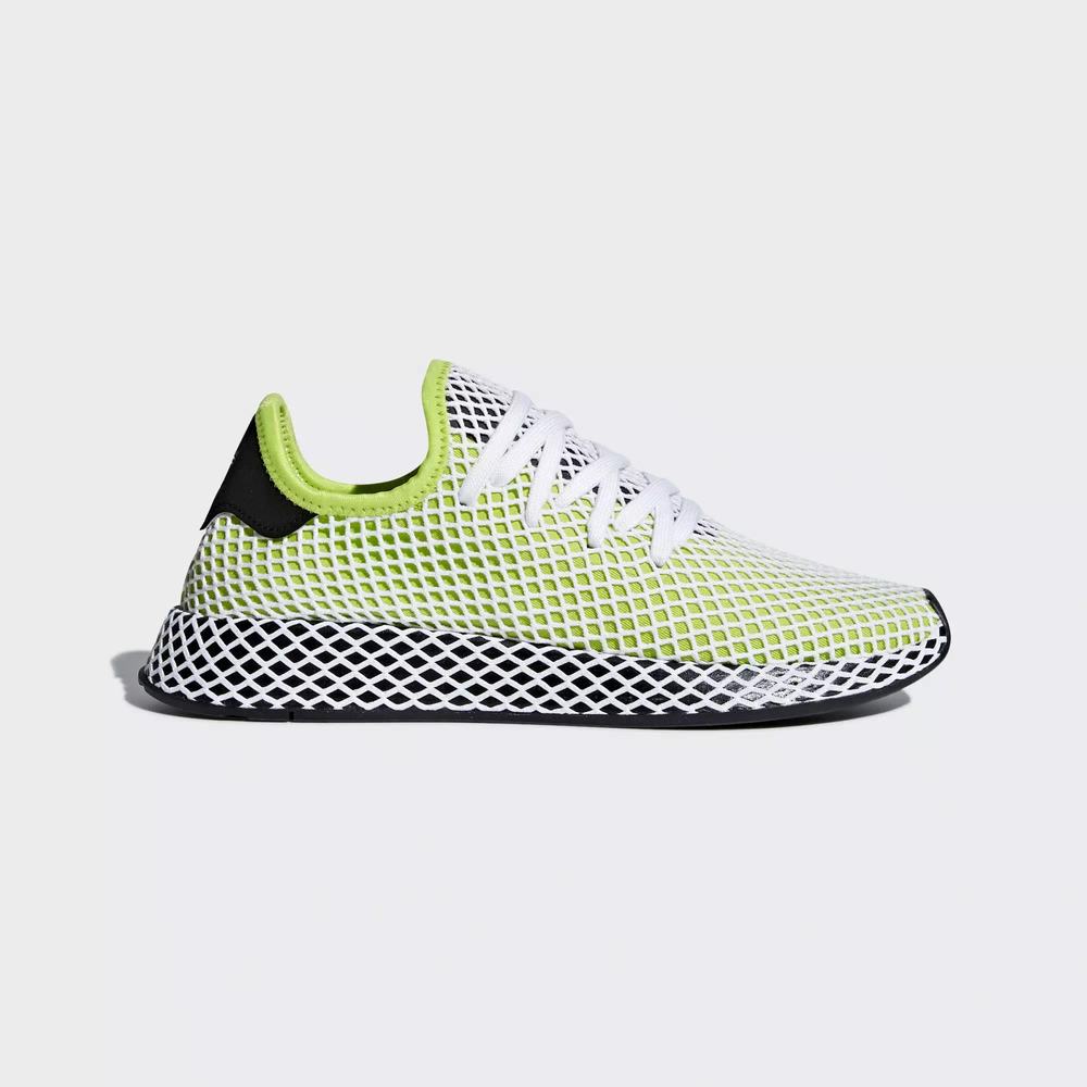 Adidas Deerupt Runner Tenis Verdes Para Hombre (MX-64180)